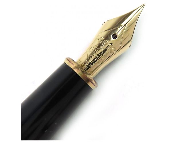 Montblanc Meisterstück 14K Füllfederhalter Schwarz - Ansicht 4