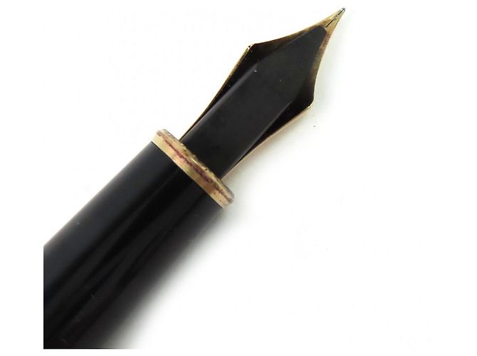 Montblanc Meisterstück 14K Füllfederhalter Schwarz - Ansicht 5