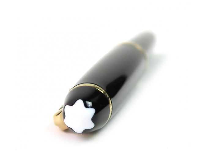 Montblanc Meisterstück 14K Füllfederhalter Schwarz - Ansicht 6
