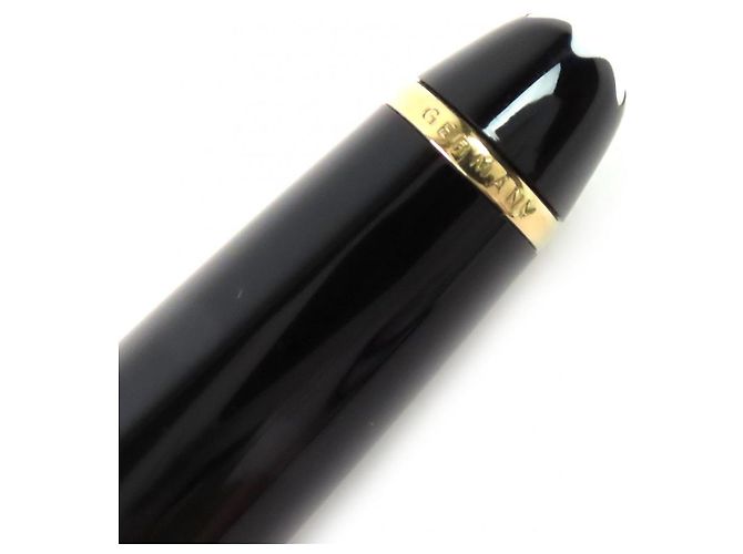 Montblanc Meisterstück 14K Füllfederhalter Schwarz - Ansicht 7