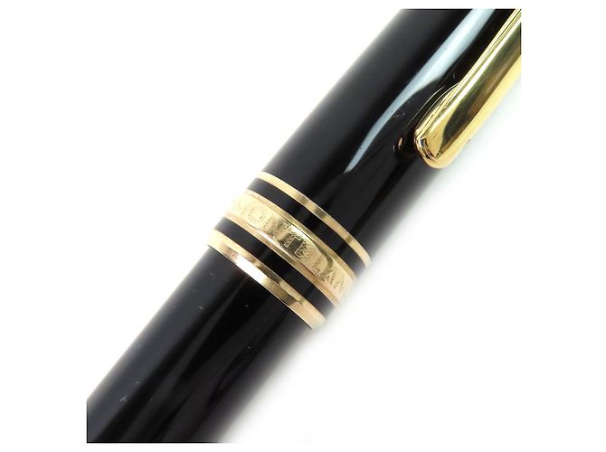 Montblanc Meisterstück 14K Füllfederhalter Schwarz - Ansicht 8