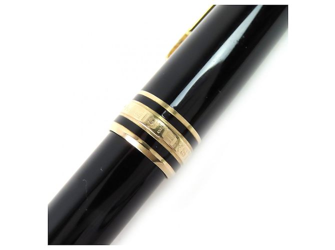 Montblanc Meisterstück 14K Füllfederhalter Schwarz - Ansicht 9