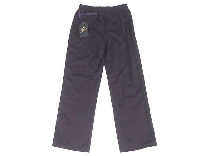 Autre Marque Calças de jersey com bordado de logo Needles Roxo - vista 2