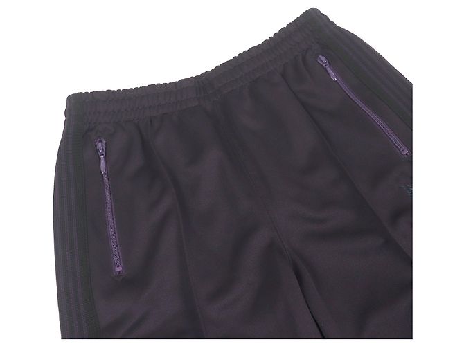 Autre Marque Calças de jersey com bordado de logo Needles Roxo - vista 3