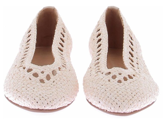 SéZane Beige Rafia 'Low Ania' Ballerinas - Ansicht 4