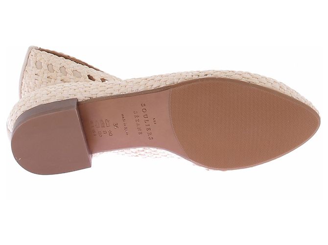 SéZane Beige Rafia 'Low Ania' Ballerinas - Ansicht 7