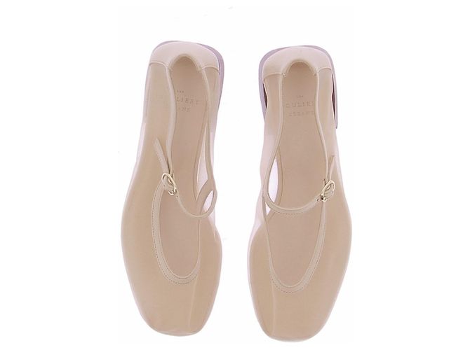 SéZane Bailarinas "Mary Jane" en malla beige - vista 6