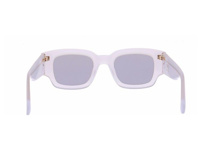 Gafas de sol azules Ami con logo dorado - vista 2
