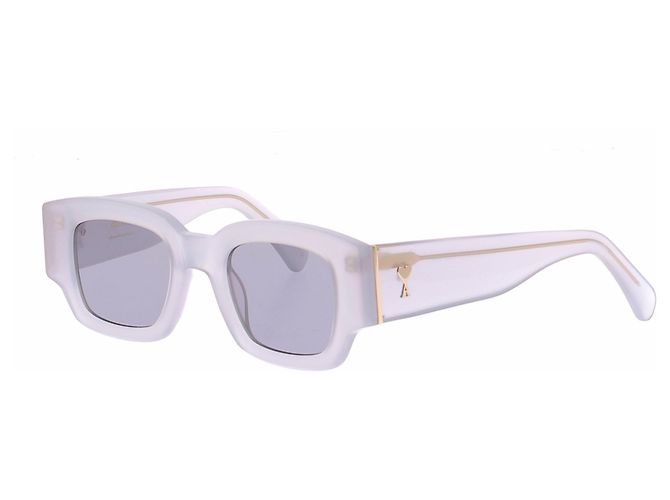 Gafas de sol azules Ami con logo dorado - vista 5