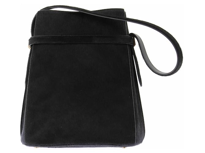 Totême Borsa a secchiello nera in pelle Nero - vista 2