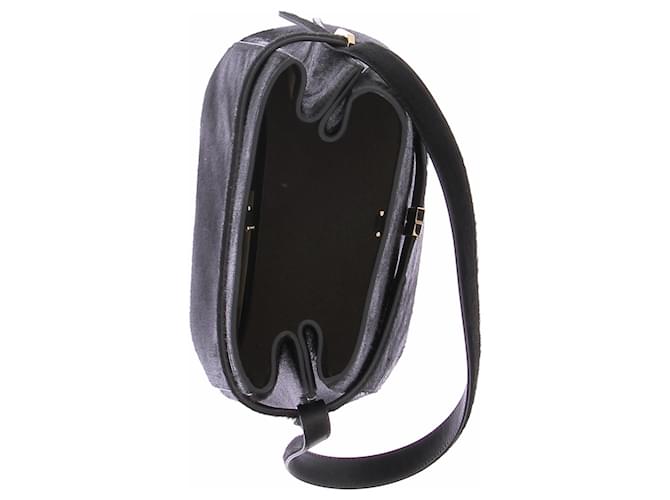 Totême Borsa a secchiello nera in pelle Nero - vista 6