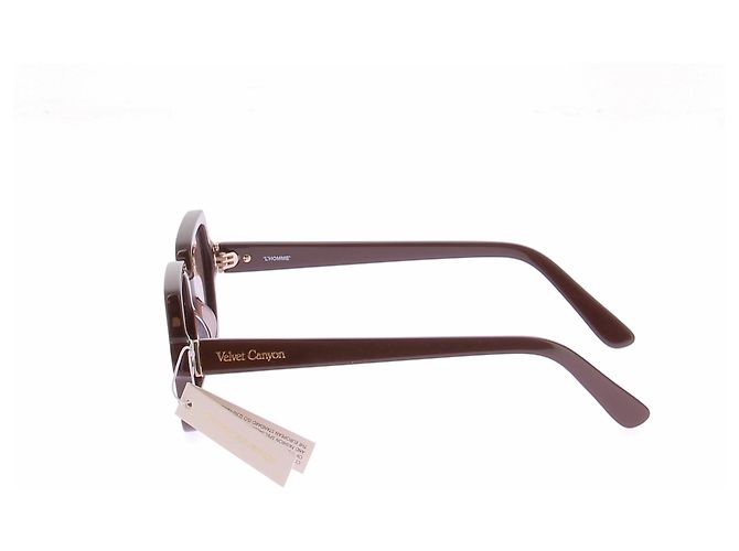 Autre Marque Gafas de sol marrones VELVET CANYON Castaño - vista 4