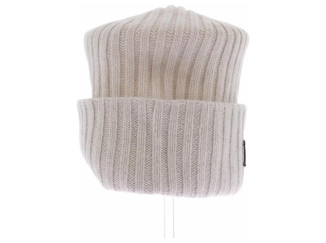 Autre Marque Beige Wollmütze - Ansicht 3