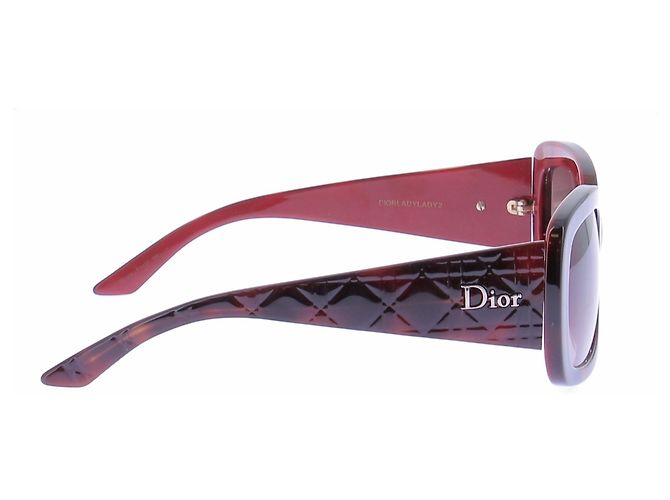 Dior Gafas de sol escamas interior rojo Roja - vista 4