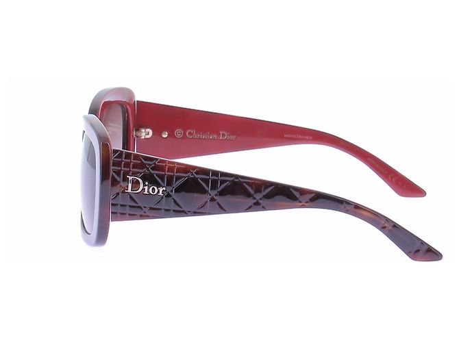 Dior Gafas de sol escamas interior rojo Roja - vista 5