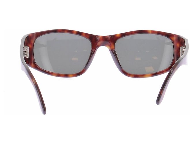 Gafas de sol Giorgio Armani marrones con estampado de escamas Castaño - vista 2
