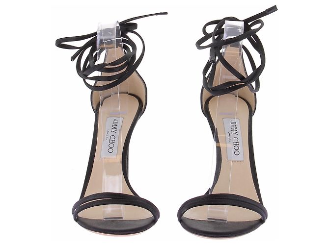 Jimmy Choo Tacchi neri in pelle Nero - vista 4