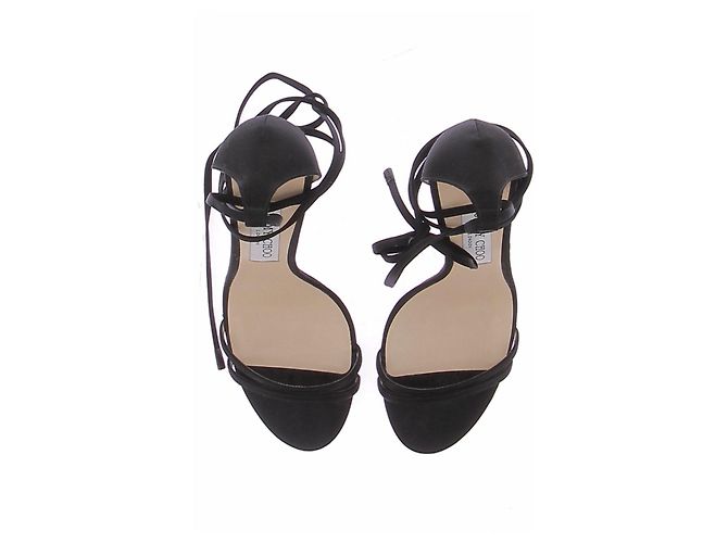 Jimmy Choo Tacchi neri in pelle Nero - vista 6