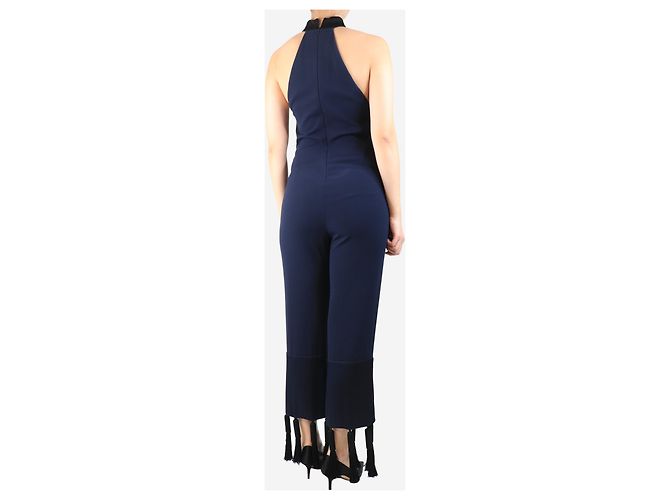 Autre Marque Mono azul marino de cuello alto - talla UK 10 - vista 2