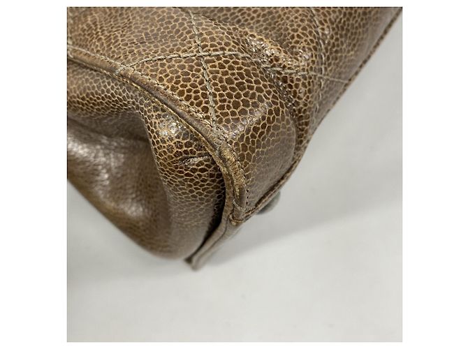 Timeless Bolso Tote Chanel Matelassé con cadena Marrón oscuro - vista 6