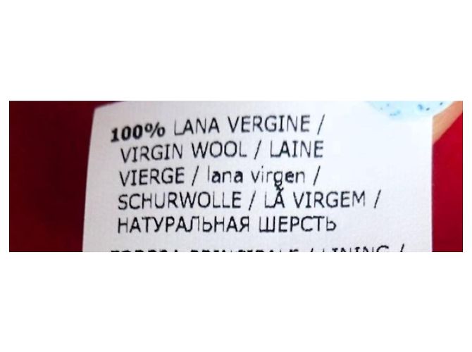 Abrigo de lana BLUMARINE con visón talla 44IT Morado oscuro - vista 9