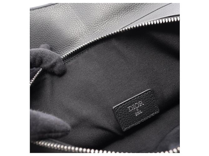 Borsa Saddle da Uomo Christian Dior Nero - vista 5