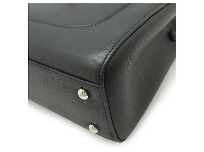 Chanel Neo Executive Tote Black Leather Handbag - view 4