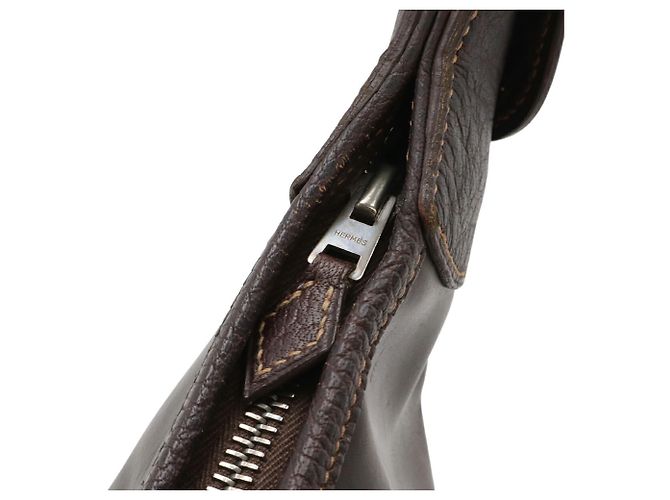 Hermès Borsa a Spalla HERMES Trim 35 Marrone - vista 8