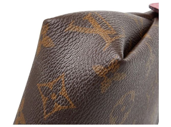 Borsa a mano Pallas Scratch Monogram Louis Vuitton Marrone Rosa - vista 4
