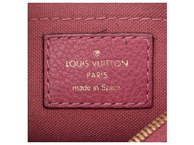 Borsa a mano Pallas Scratch Monogram Louis Vuitton Marrone Rosa - vista 8