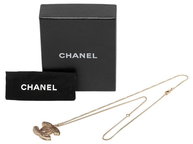Collana Placcata Oro Chanel Coco Mark D'oro - vista 7