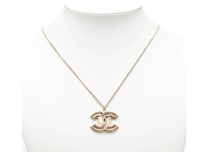 Collana Placcata Oro Chanel Coco Mark D'oro - vista 8