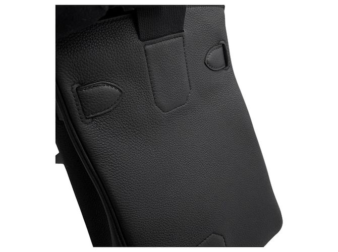 Hermès Borsa a corpo Hermes Kelly Akkad PM Nero - vista 6