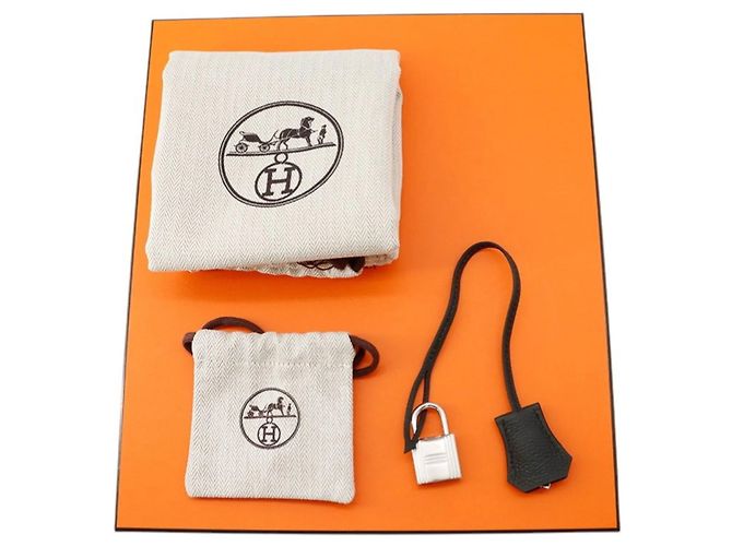 Hermès Borsa a corpo Hermes Kelly Akkad PM Nero - vista 9