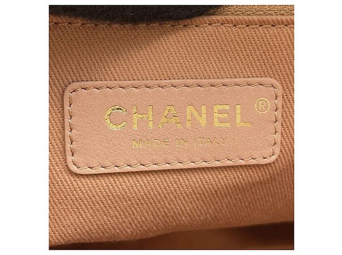 Chanel Deauville Medium Tote Bag Beige - Ansicht 14