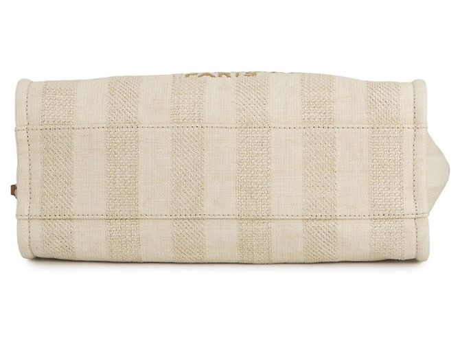 Chanel Deauville Medium Tote Bag Beige - Ansicht 3
