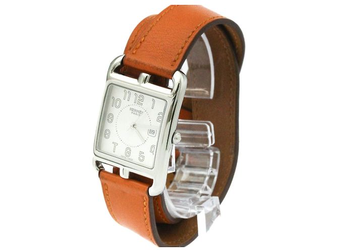 Hermès Cape Cod Double Tour Stahl Quarz Armbanduhr - Ansicht 2
