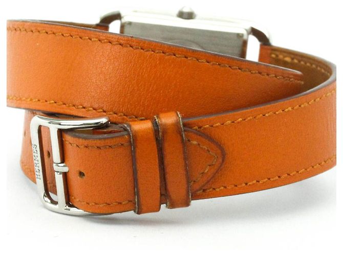 Hermès Cape Cod Double Tour Stahl Quarz Armbanduhr - Ansicht 5