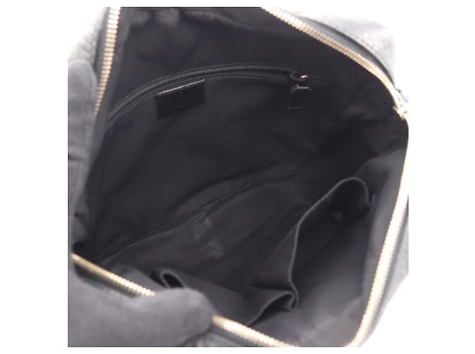 Gucci Diamante Leather Shoulder Bag Black - view 3
