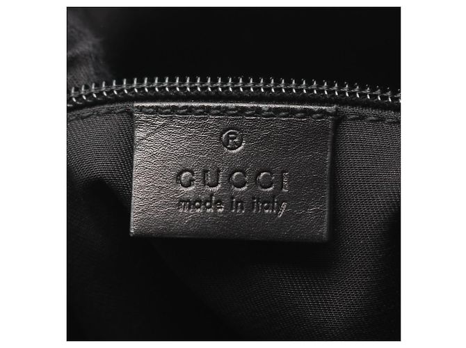 Gucci Diamante Leather Shoulder Bag Black - view 4