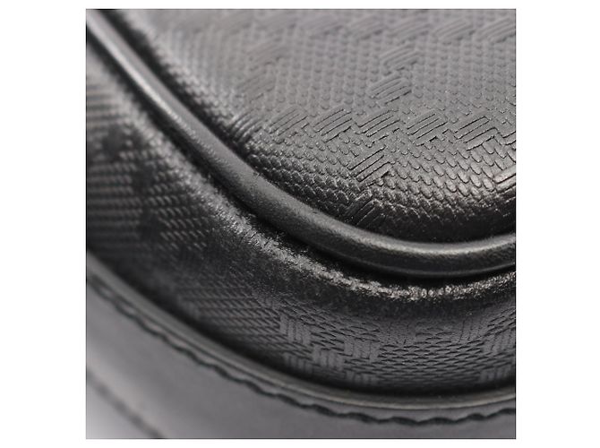 Gucci Diamante Leather Shoulder Bag Black - view 5