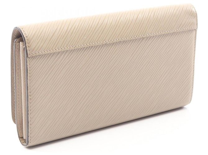 Cartera Bifold Long Twist de Louis Vuitton Beige - vista 2
