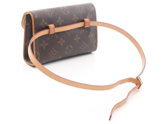 Borsa a vita Florentine di Louis Vuitton Marrone Monogramma - vista 2