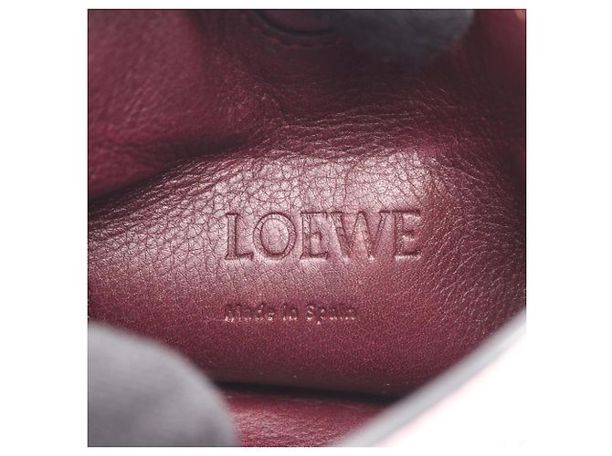 Borsa a Spalla Loewe Gate Pocket Rosa Rosso - vista 4