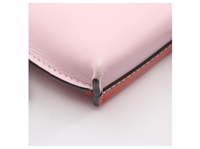 Borsa a Spalla Loewe Gate Pocket Rosa Rosso - vista 5