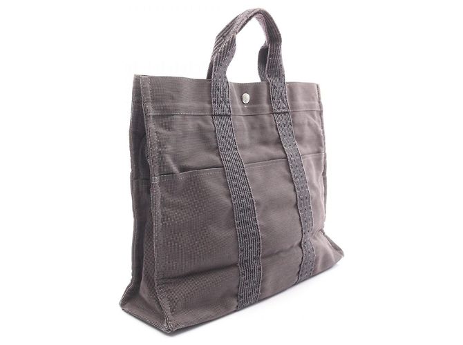 Borsa tote Air Line MM Hermès Marrone - vista 2