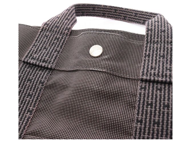Borsa tote Air Line MM Hermès Marrone - vista 11