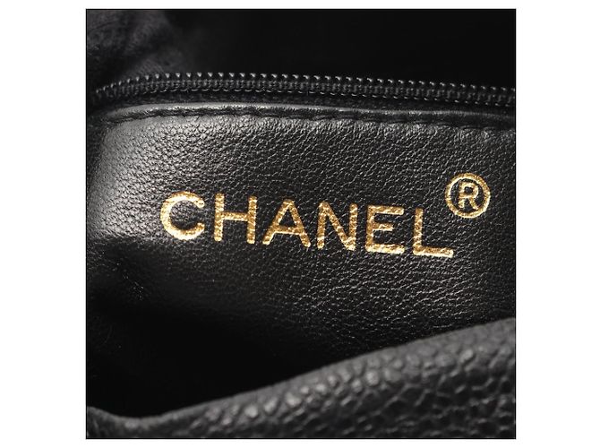 Borsa a Spalla Chanel V-Stitch Chevron Nero - vista 4