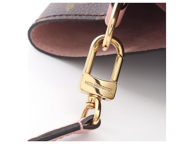 Néonoé Borsa a Spalla NeoNoe Louis Vuitton Marrone Rosa Monogramma - vista 7