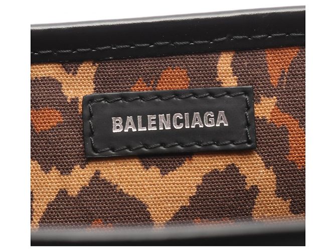 Borsa Tote Cabas S Navy di Balenciaga Nero - vista 4